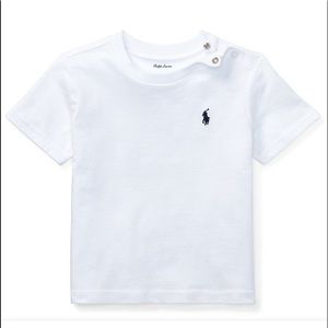 Ralph Lauren Baby Boys Tee White